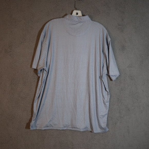Rafter Men's Gray Blue Polo Shirt Size XL - Picture 2 of 10